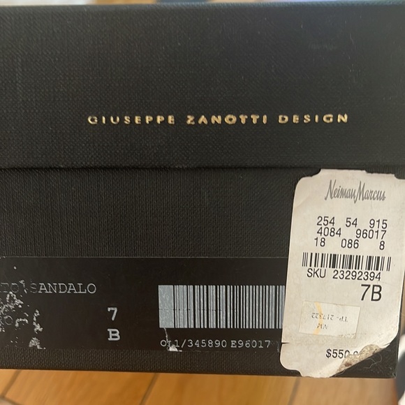 GIUSEPPE ZANOTTI ZEBRA PRINT PEEP TOE PUMPS 37 - Picture 14 of 16